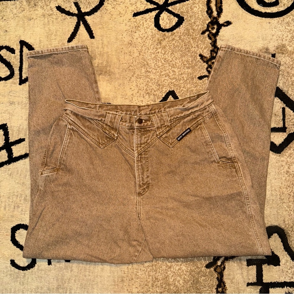 Rockie Mountain jeans! Great condition! Sandy brown wash! Looove these!